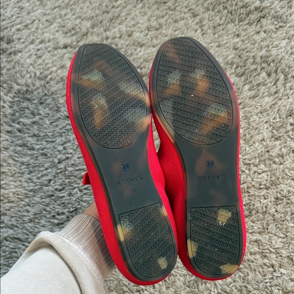 Red Mary Jane Flats Rothys - Picture 2 of 2